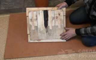 Снеговая лопата из канализационной трубы