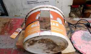 Катушка для шланга из пластикового ведра