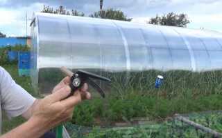 Насадка на поливной шланг, сделанная из старого огнетушителя