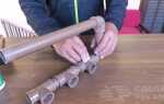 Из пластиковых труб можно сделать классные детские качели