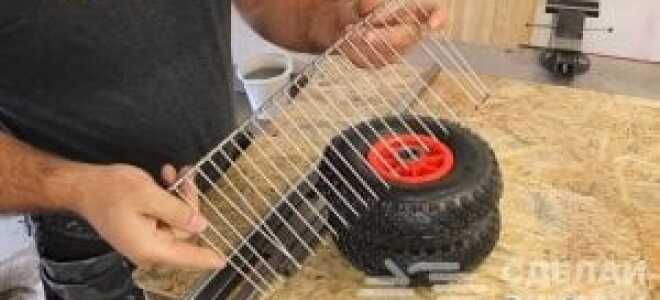 Механические грабли для уборки травы на участке