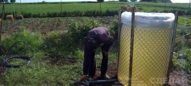 Делаем бак для воды из полиэтиленового рукава