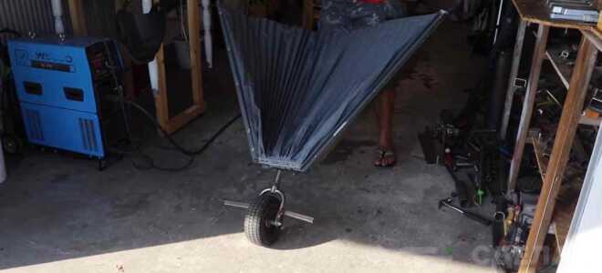 Удобная складная тележка для дачи своими руками