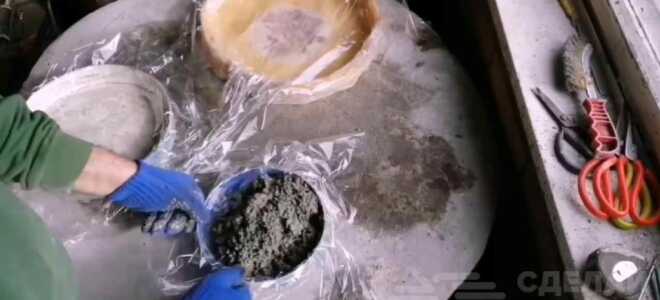 Как сделать плитку для садовой дорожки