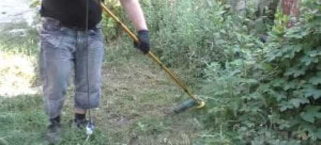 Электрокосилка для газона из болгарки