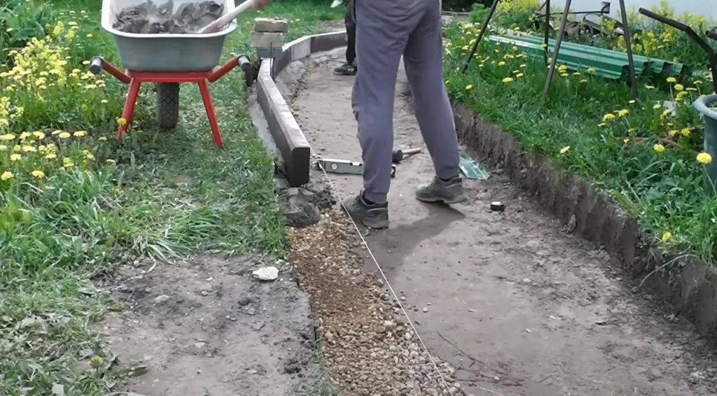 Как подготовить основание для укладки тротуарной плитки
