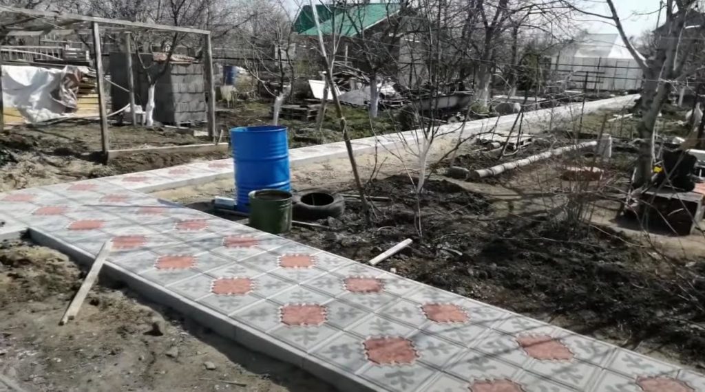 Как правильно укладывать тротуарную плитку